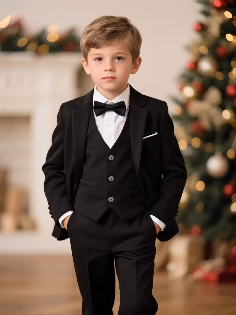Conjunto Formal para Niños que Incluye Chaqueta de Traje